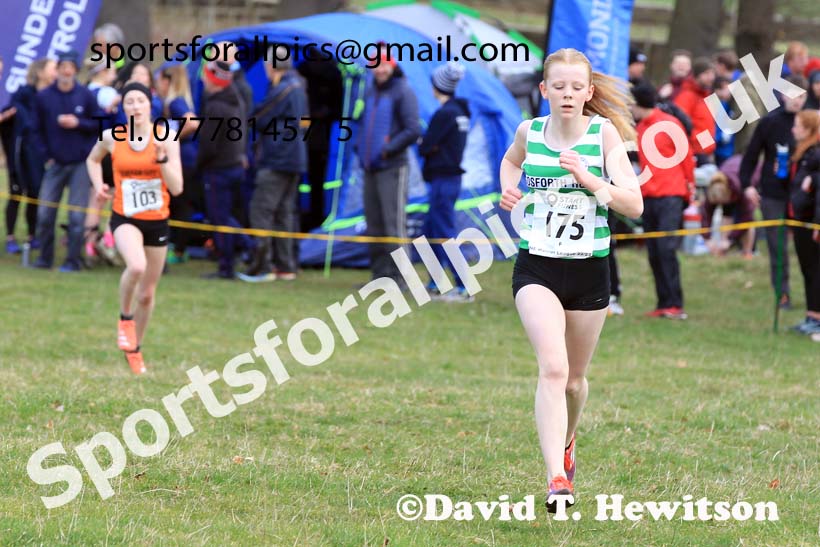 Girls Under-15s 2023 NEHL, Alnwick, Northumberland. Photo: David T. Hewitson/Sports for All Pics
